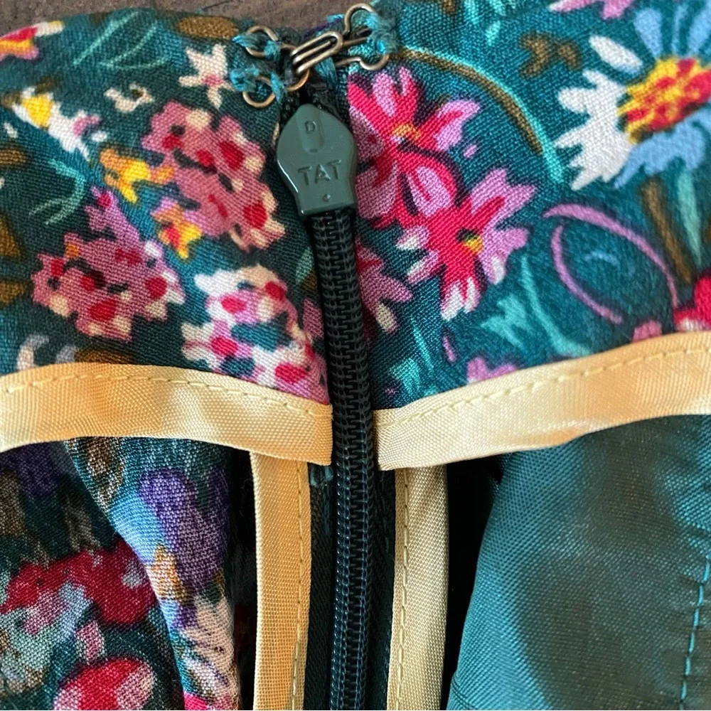 Maeve by Anthropologie Pleated Floral Garden Pants - Picture 2 of 5